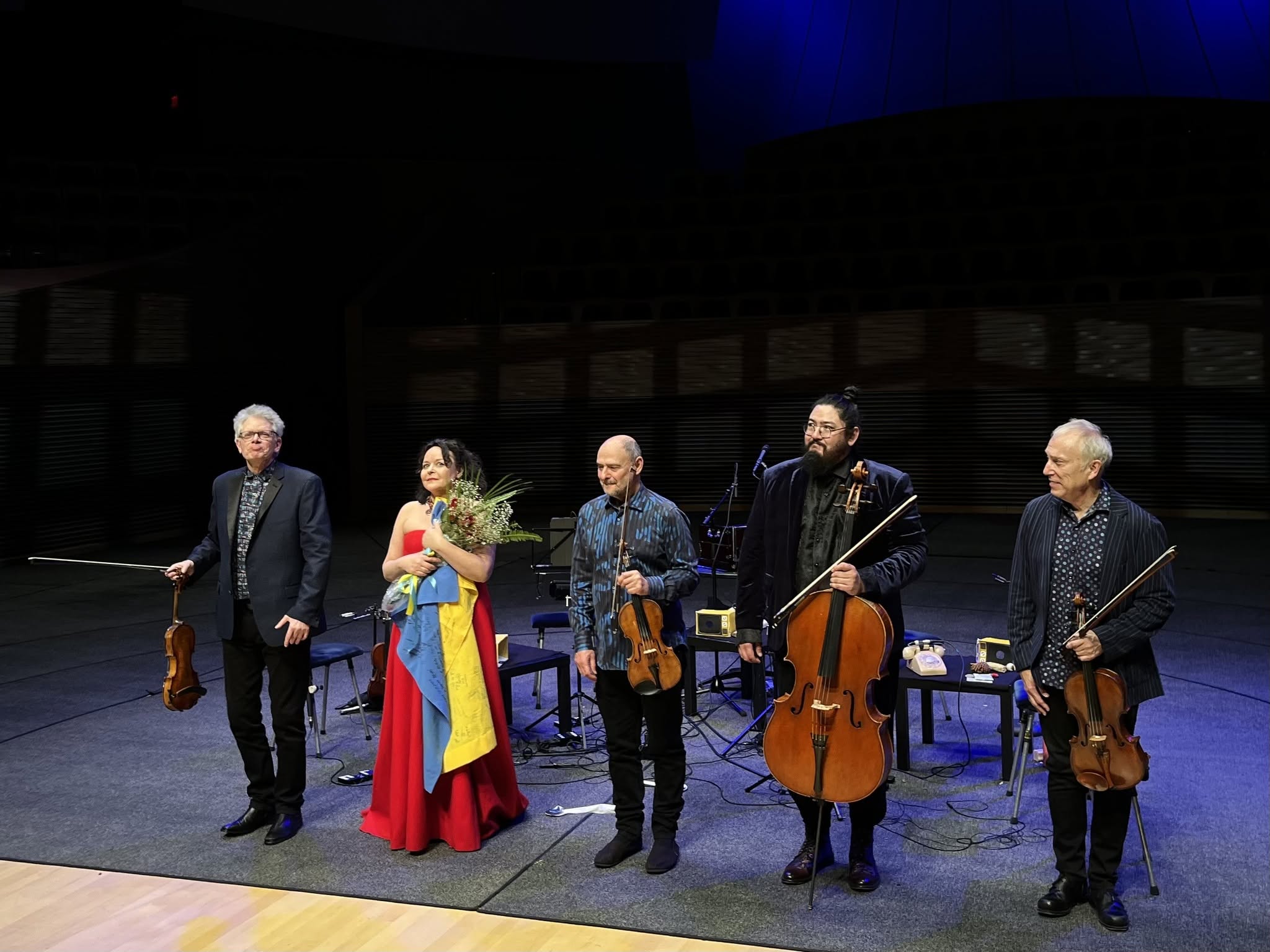 Review for my performance with Kronos Quartet